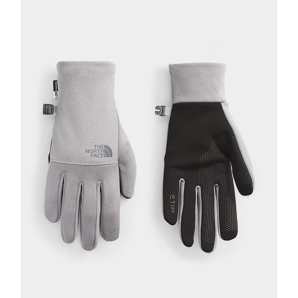 The North Face Gloves Mens Australia - The North Face Etip™ Recycled Grey (RVX-795248)